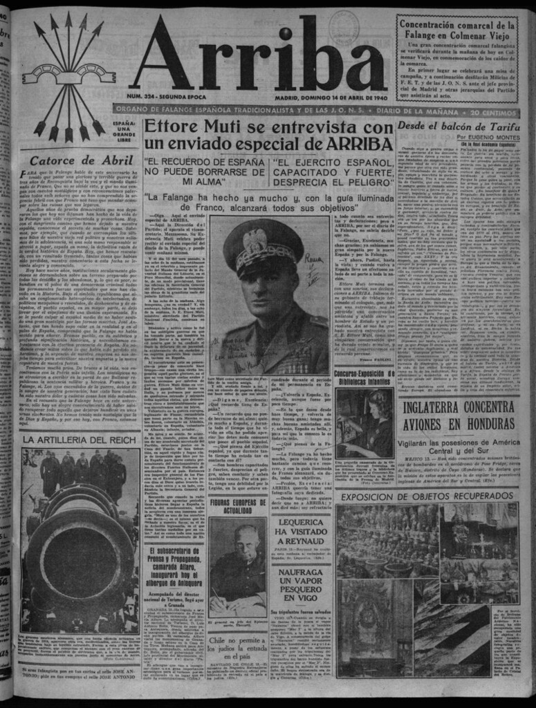 Miniatura de Arriba del 14 de abril de 1940