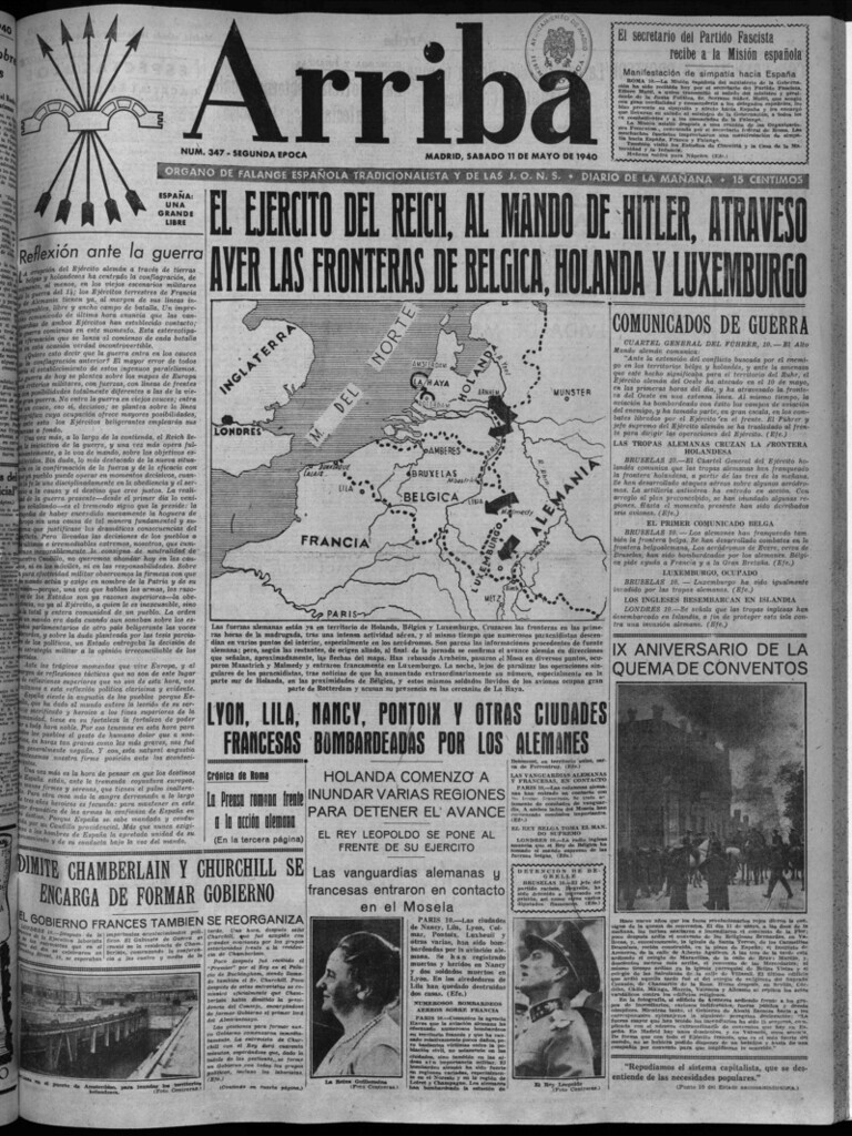 Miniatura de Arriba del 11 de mayo de 1940