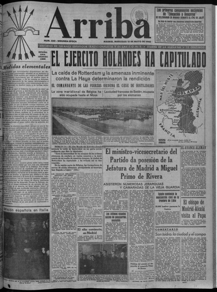 Miniatura de Arriba del 15 de mayo de 1940