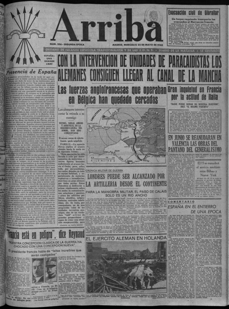 Miniatura de Arriba del 22 de mayo de 1940