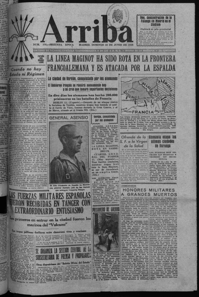 Miniatura de Arriba del 16 de junio de 1940