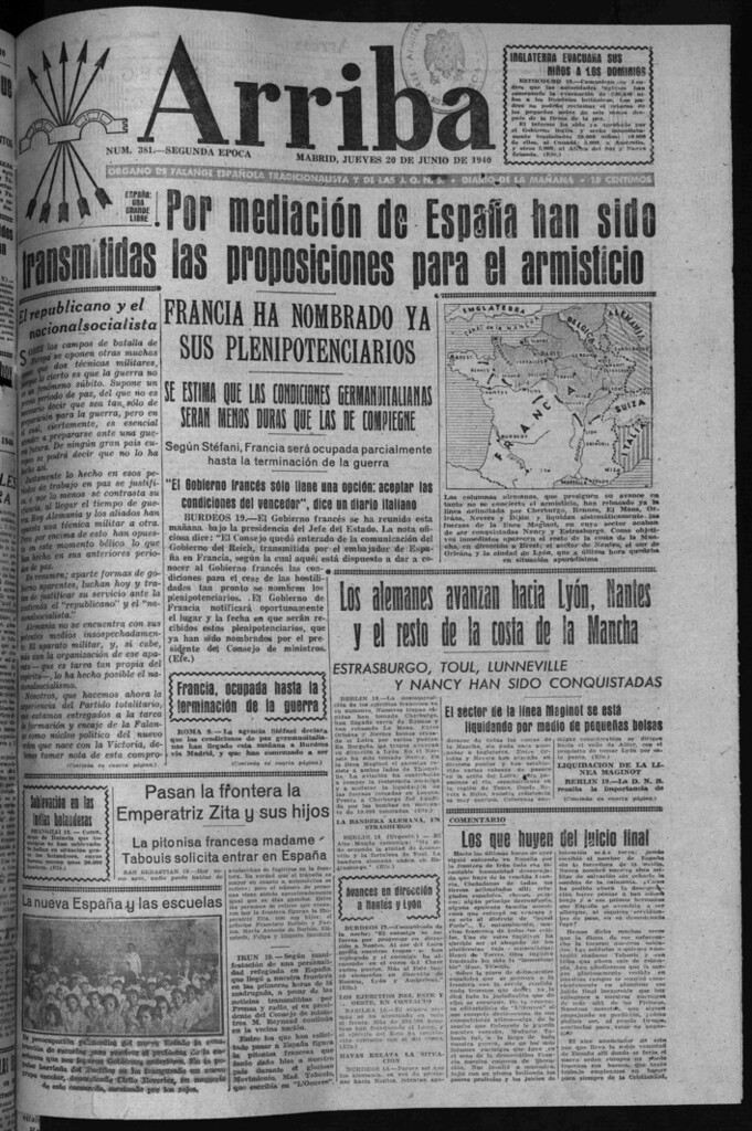 Miniatura de Arriba del 20 de junio de 1940