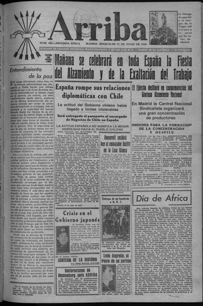 Miniatura de Arriba del 17 de julio de 1940