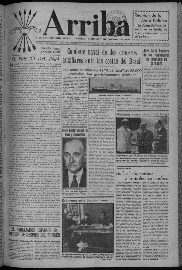 Miniatura de Arriba del 2 de agosto de 1940