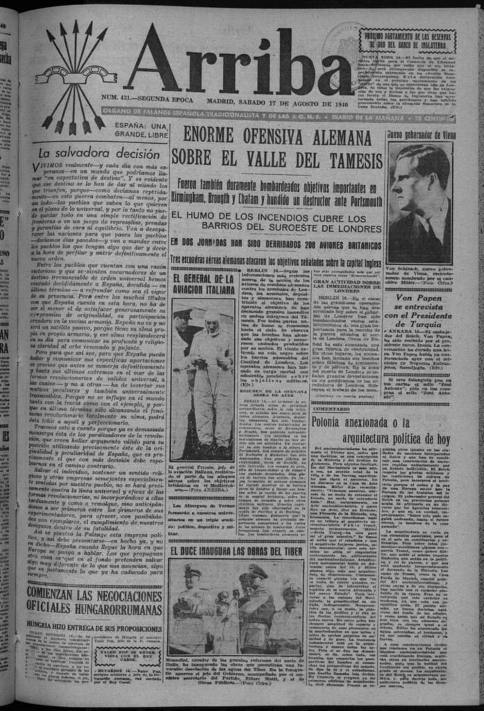 Miniatura de Arriba del 17 de agosto de 1940