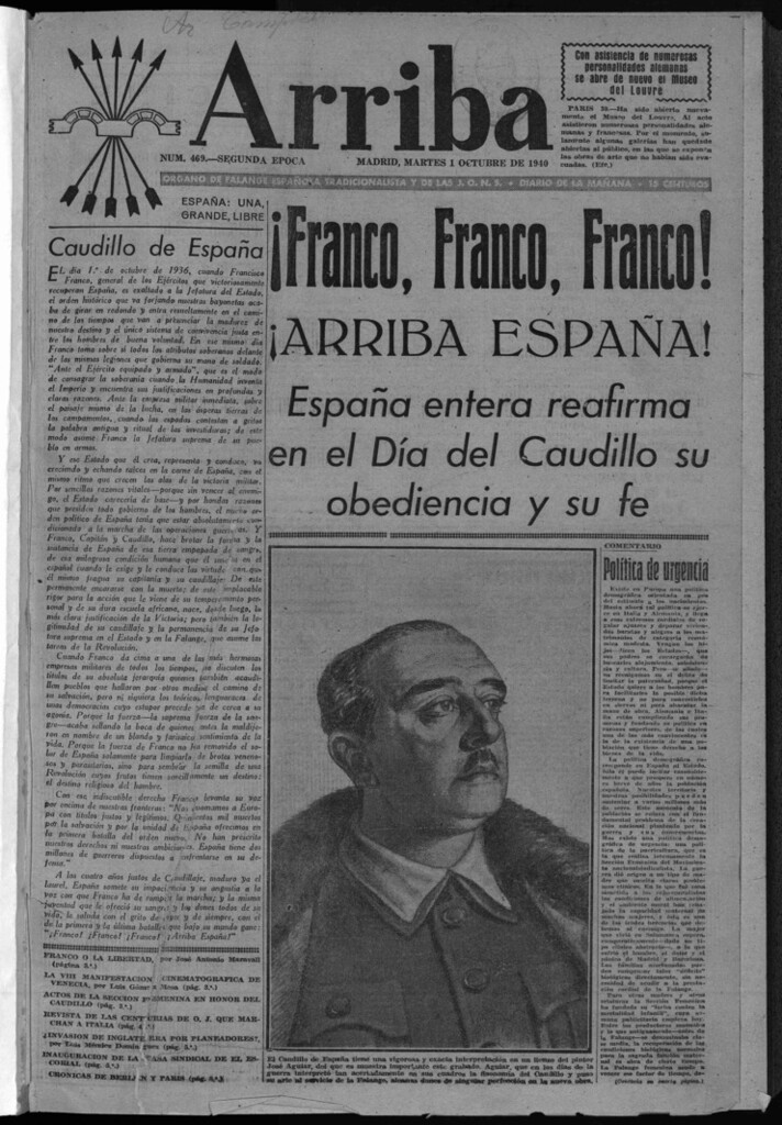 Miniatura de Arriba del 1 de octubre de 1940