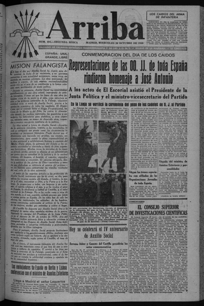 Miniatura de Arriba del 30 de octubre de 1940