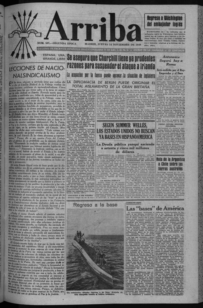Miniatura de Arriba del 14 de noviembre de 1940