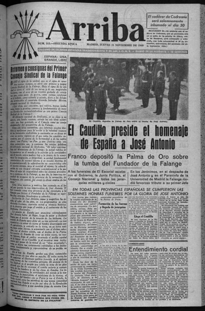 Miniatura de Arriba del 21 de noviembre de 1940