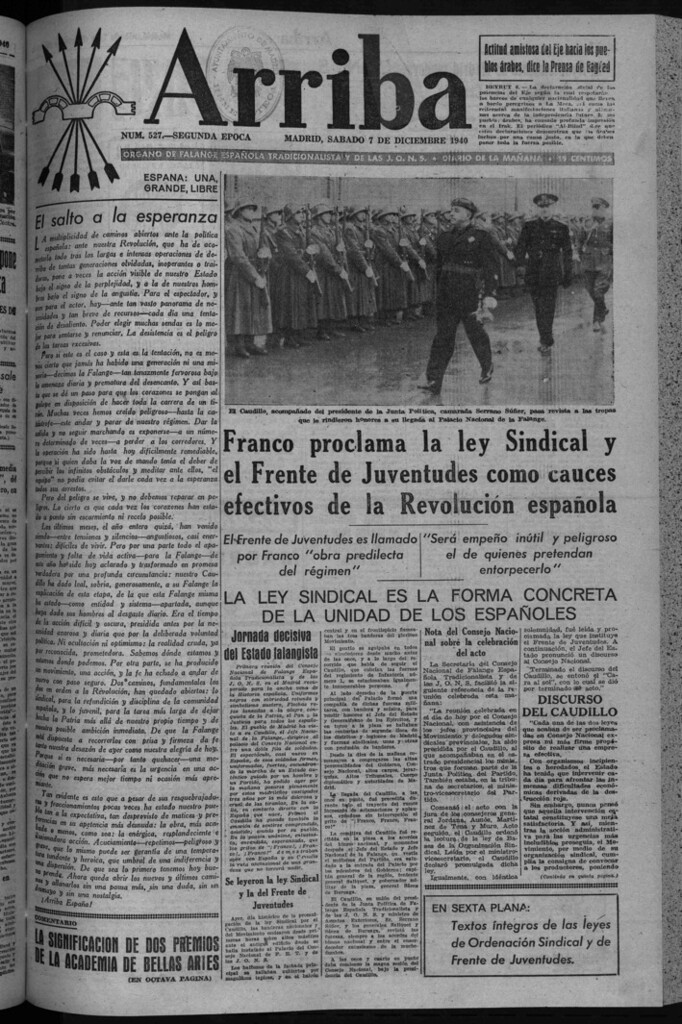 Miniatura de Arriba del 7 de diciembre de 1940