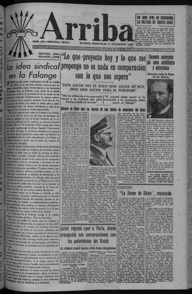 Miniatura de Arriba del 11 de diciembre de 1940