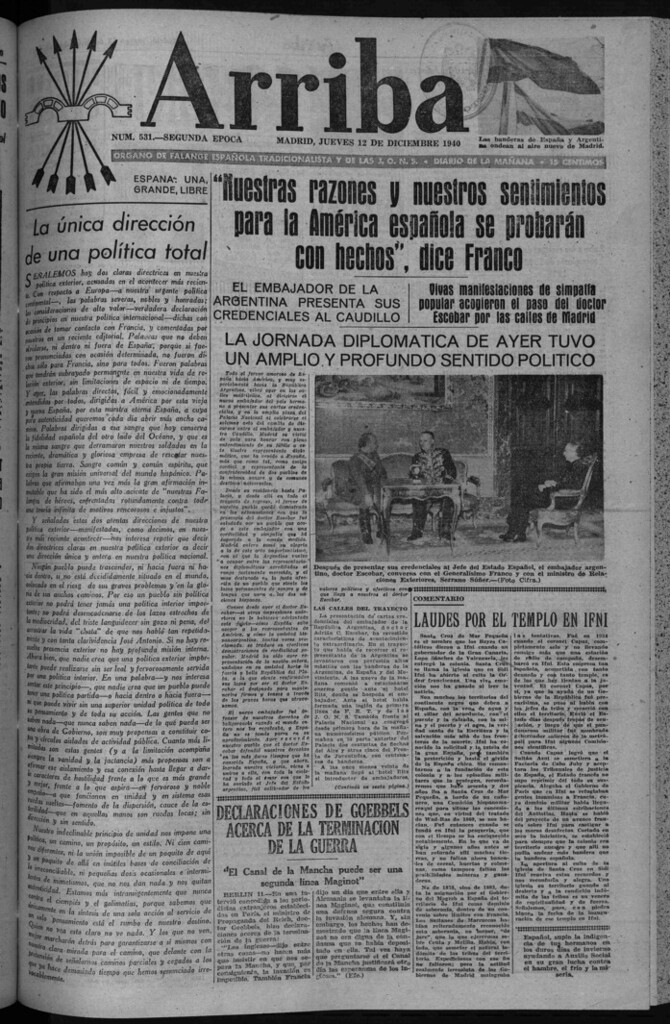 Miniatura de Arriba del 12 de diciembre de 1940