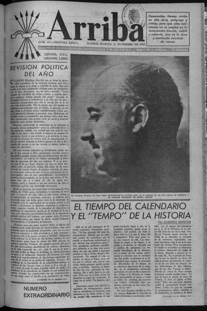Miniatura de Arriba del 31 de diciembre de 1940