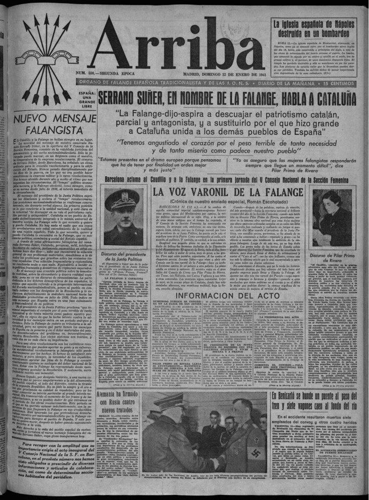 Miniatura de Arriba del 12 de enero de 1941