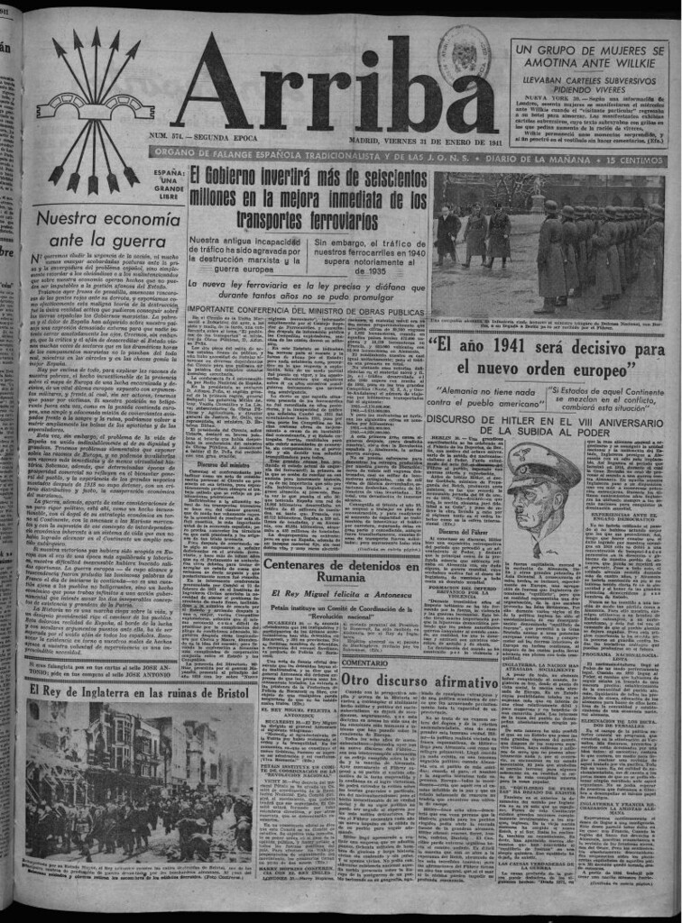 Miniatura de Arriba del 31 de enero de 1941
