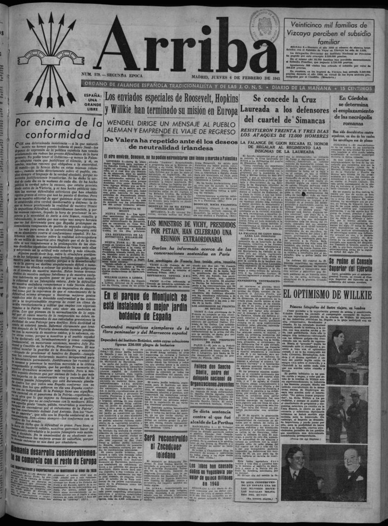 Miniatura de Arriba del 6 de febrero de 1941