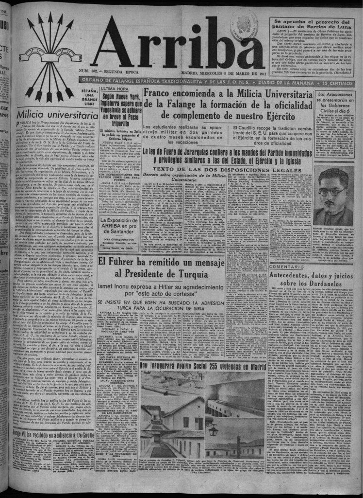 Miniatura de Arriba del 5 de marzo de 1941