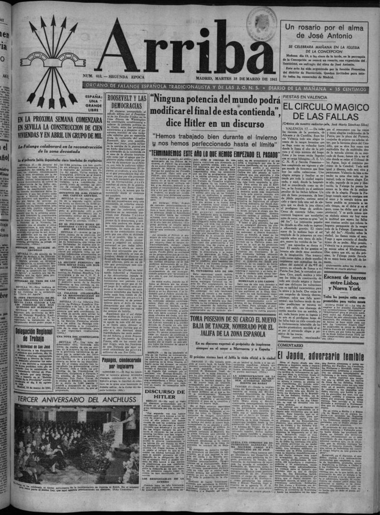 Miniatura de Arriba del 18 de marzo de 1941