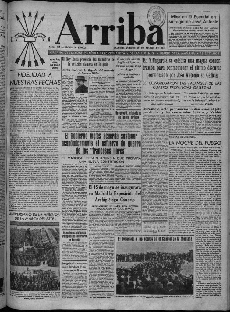 Miniatura de Arriba del 20 de marzo de 1941