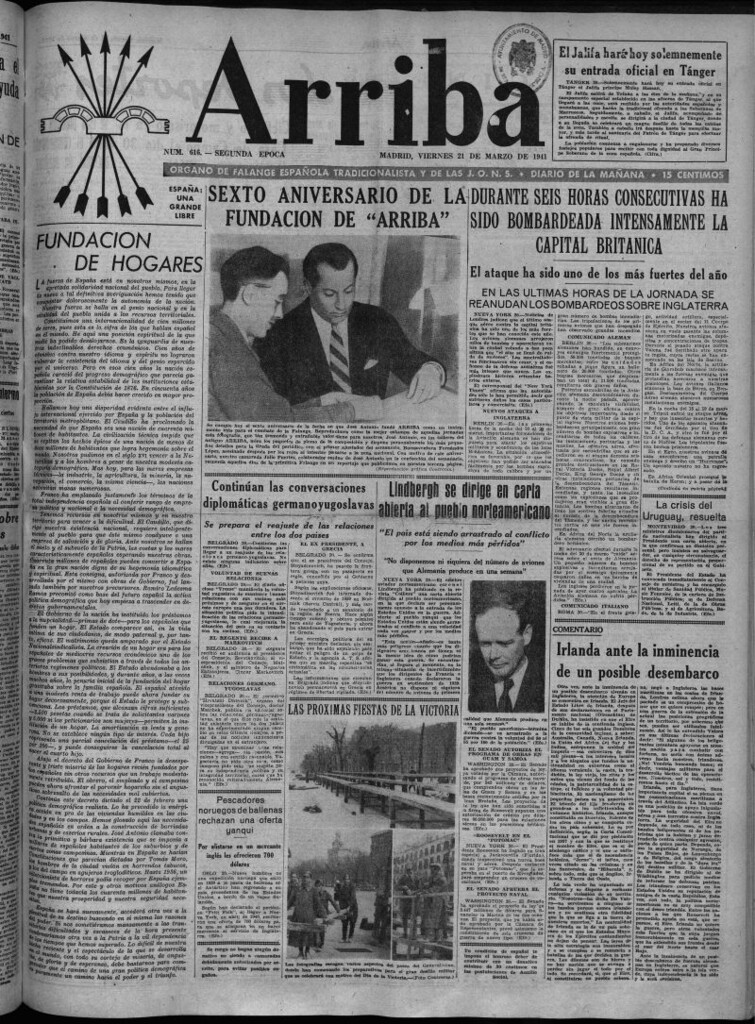 Miniatura de Arriba del 21 de marzo de 1941