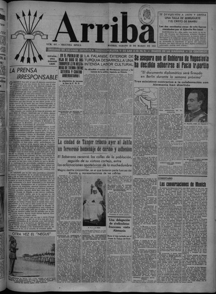 Miniatura de Arriba del 22 de marzo de 1941