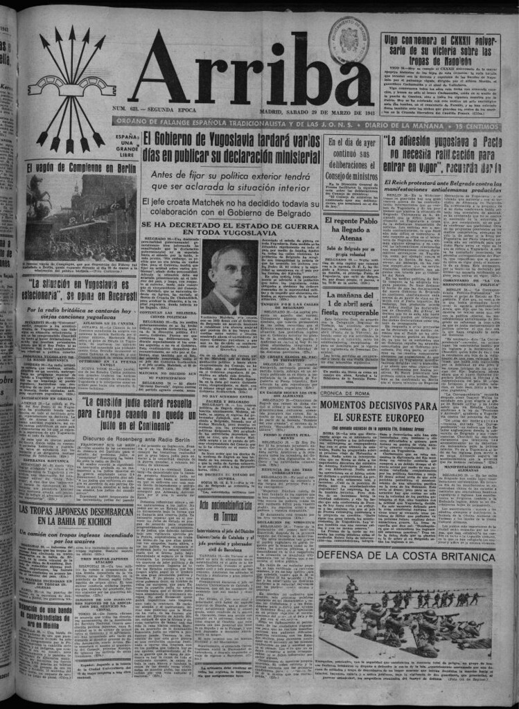Miniatura de Arriba del 29 de marzo de 1941