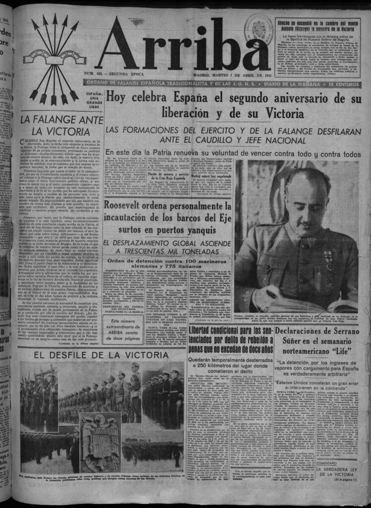 Miniatura de Arriba del 1 de abril de 1941