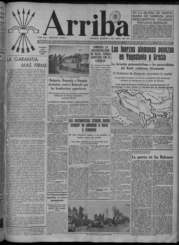 Miniatura de Arriba del 8 de abril de 1941