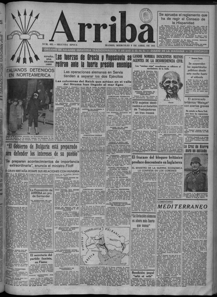 Miniatura de Arriba del 9 de abril de 1941