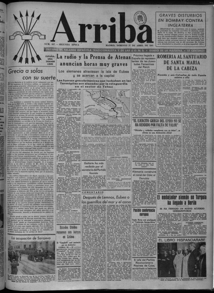 Miniatura de Arriba del 27 de abril de 1941