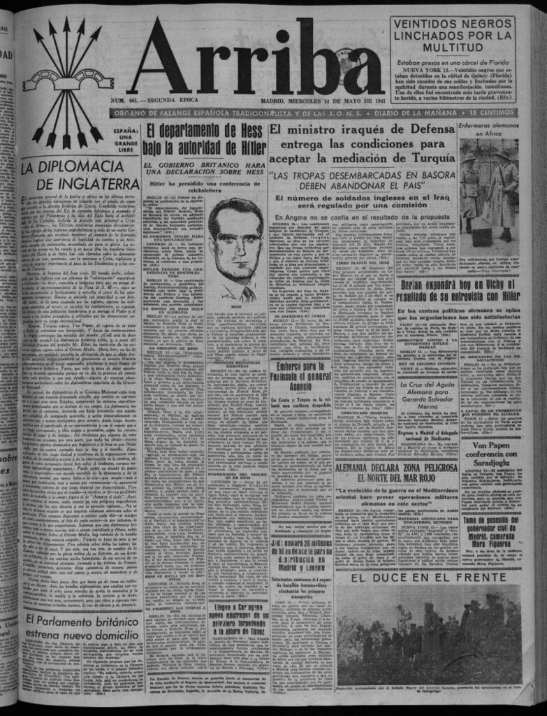 Miniatura de Arriba del 14 de mayo de 1941