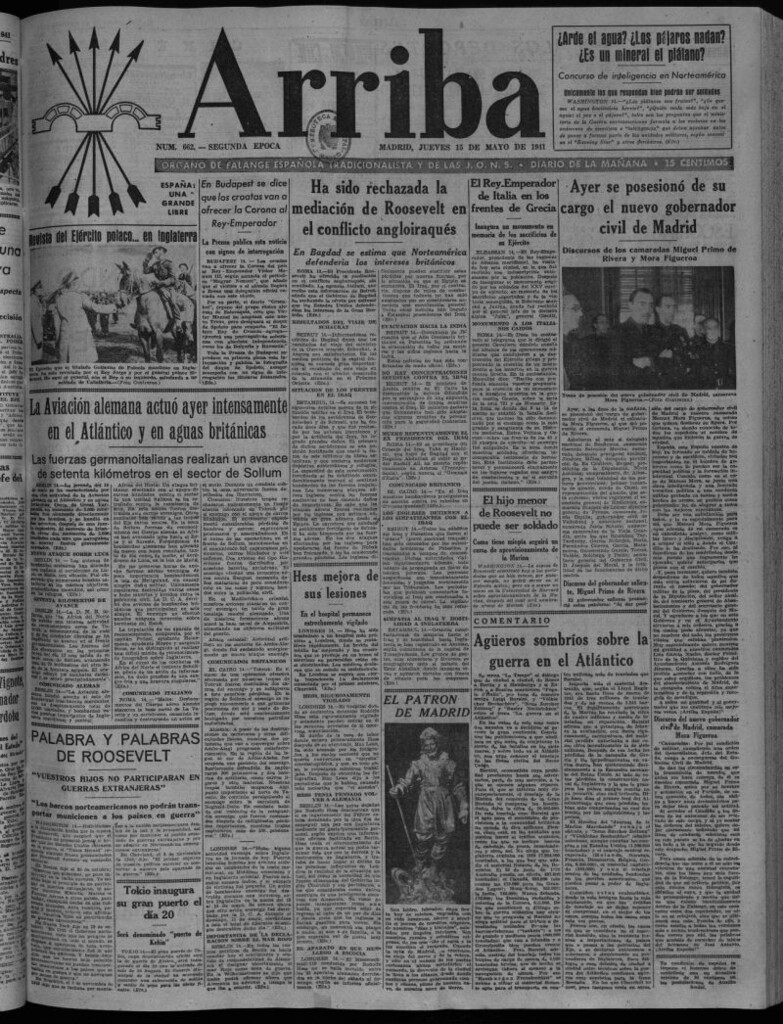 Miniatura de Arriba del 15 de mayo de 1941