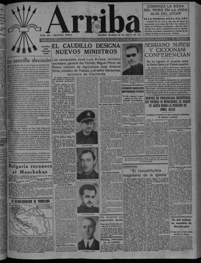Miniatura de Arriba del 20 de mayo de 1941