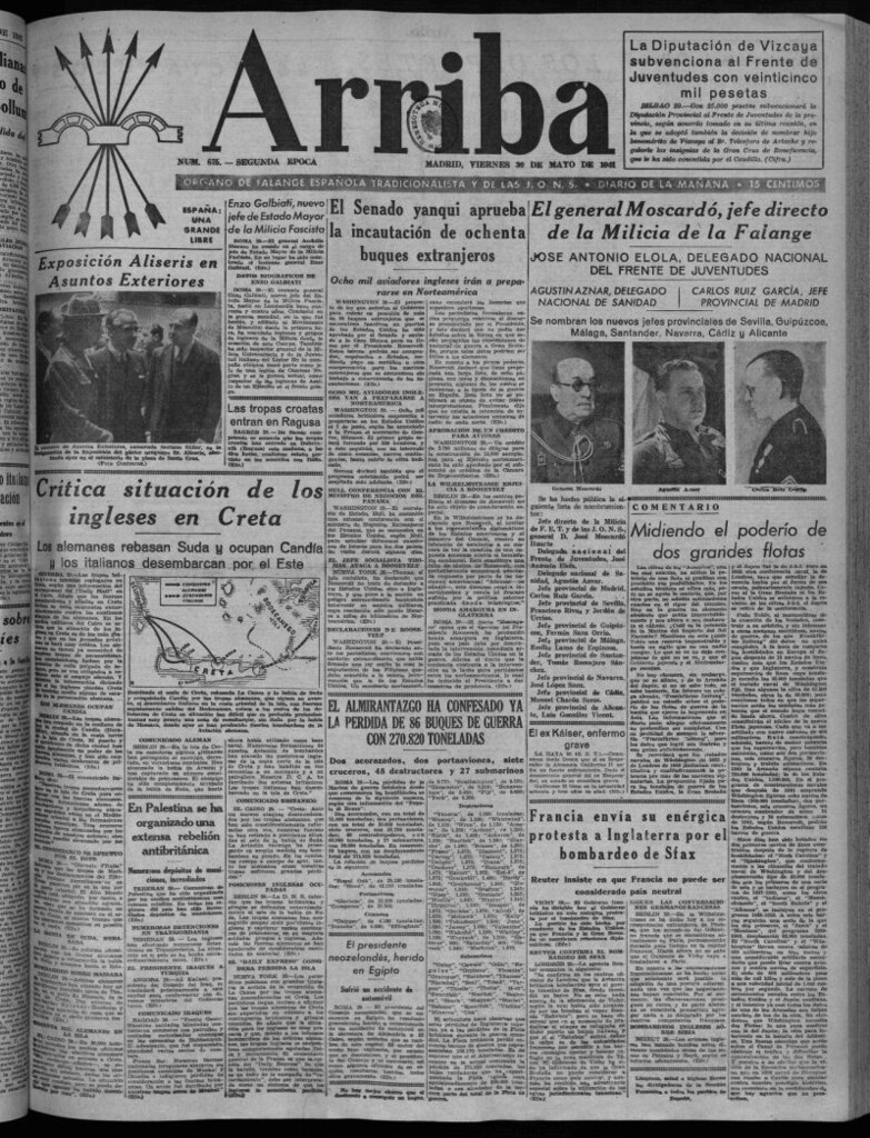 Miniatura de Arriba del 30 de mayo de 1941