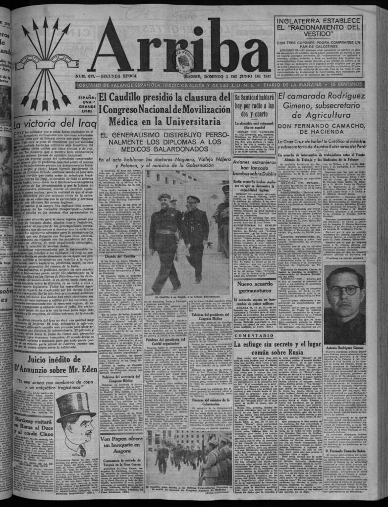Miniatura de Arriba del 1 de junio de 1941