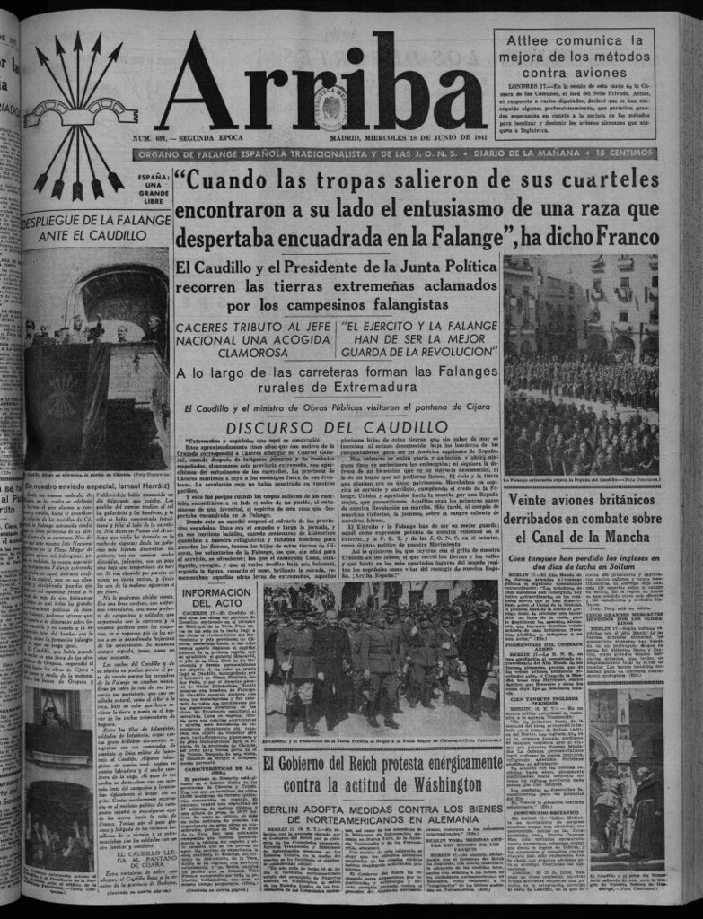 Miniatura de Arriba del 18 de junio de 1941