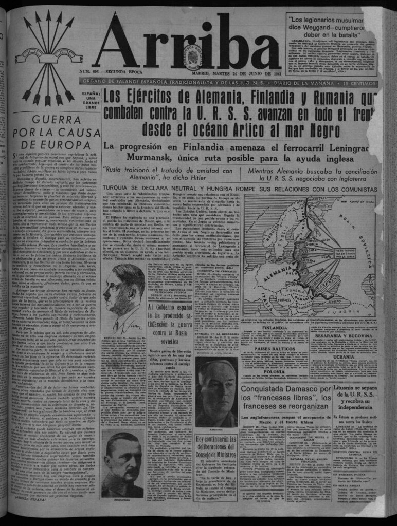 Miniatura de Arriba del 24 de junio de 1941