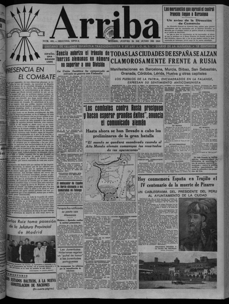 Miniatura de Arriba del 26 de junio de 1941