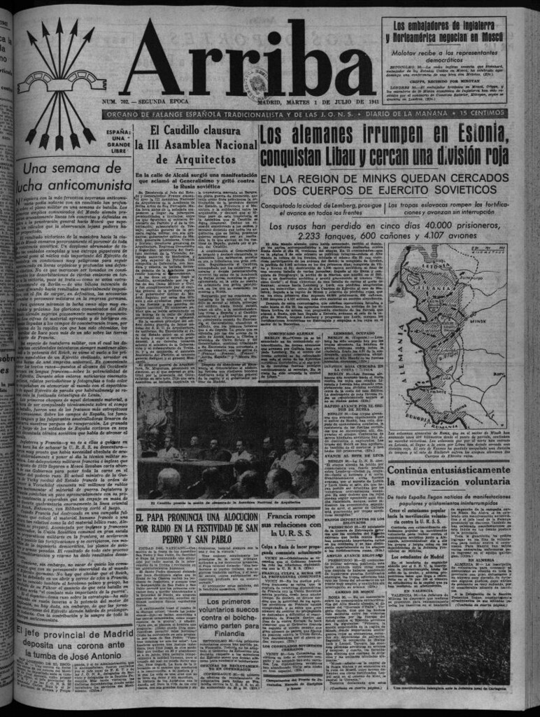 Miniatura de Arriba del 1 de julio de 1941