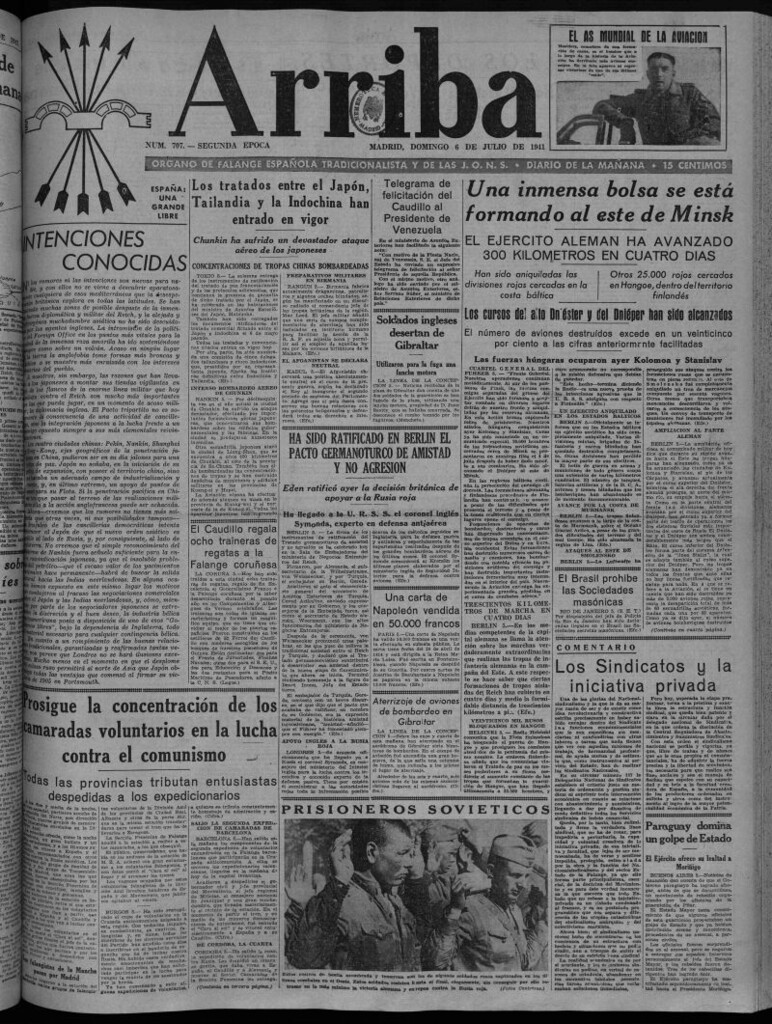 Miniatura de Arriba del 6 de julio de 1941