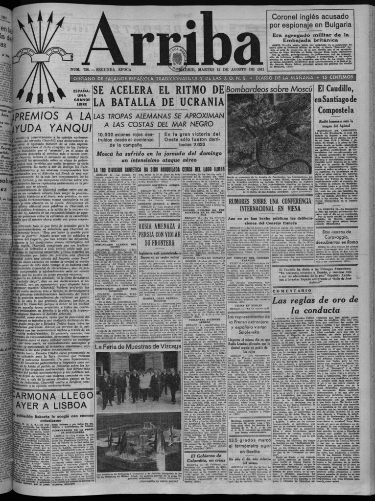 Miniatura de Arriba del 12 de agosto de 1941