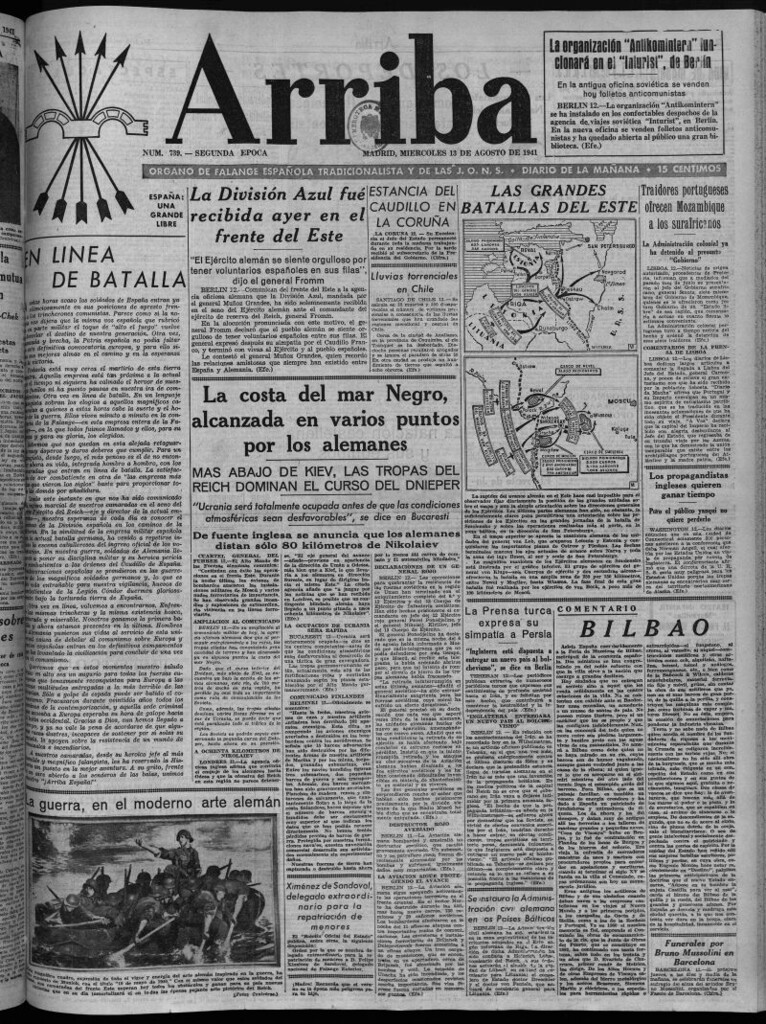 Miniatura de Arriba del 13 de agosto de 1941