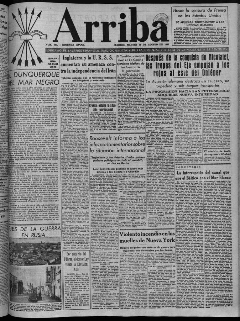 Miniatura de Arriba del 19 de agosto de 1941