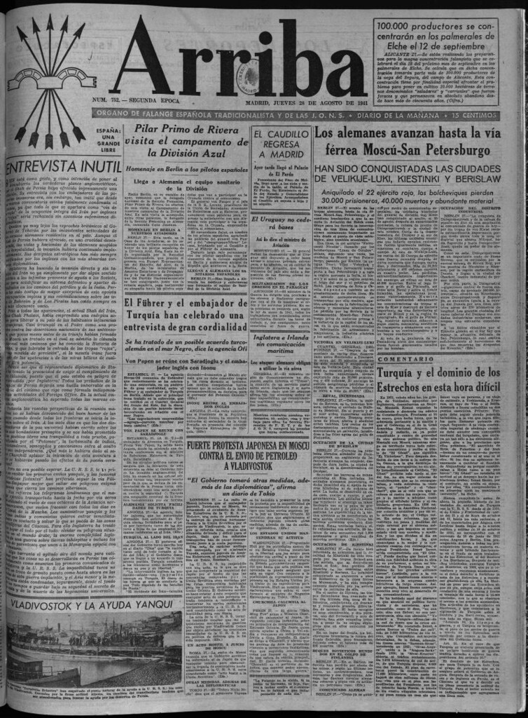 Miniatura de Arriba del 28 de agosto de 1941