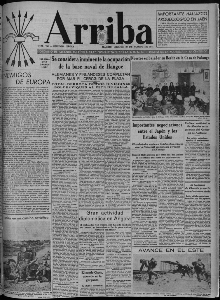 Miniatura de Arriba del 29 de agosto de 1941