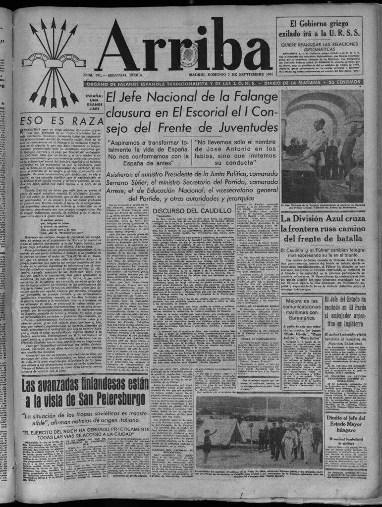 Miniatura de Arriba del 7 de septiembre de 1941