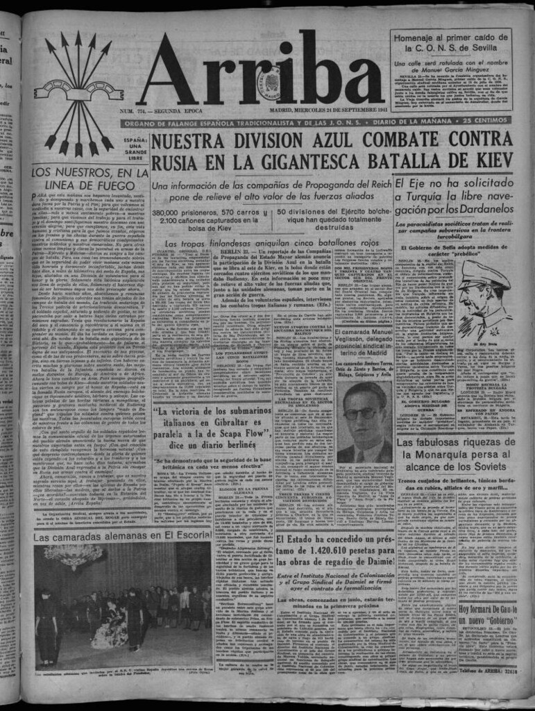 Miniatura de Arriba del 24 de septiembre de 1941