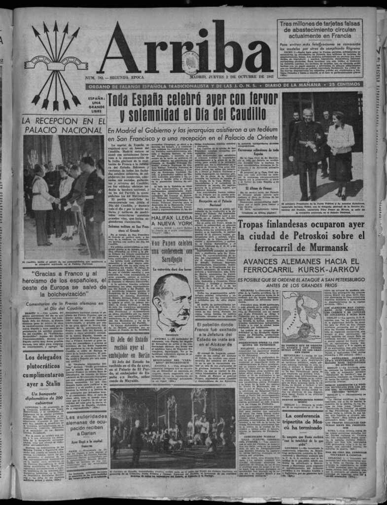 Miniatura de Arriba del 2 de octubre de 1941