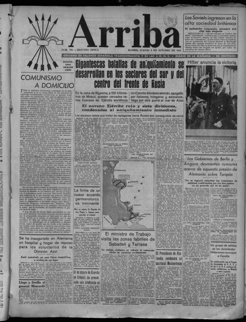 Miniatura de Arriba del 9 de octubre de 1941