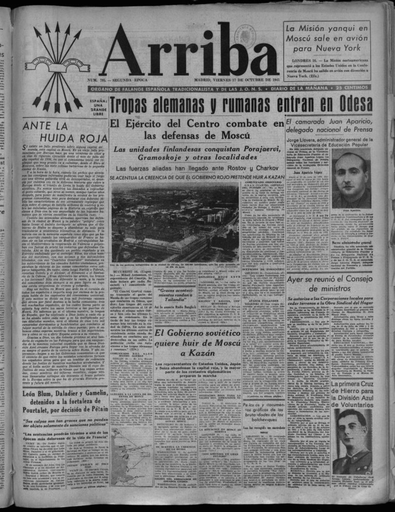 Miniatura de Arriba del 17 de octubre de 1941